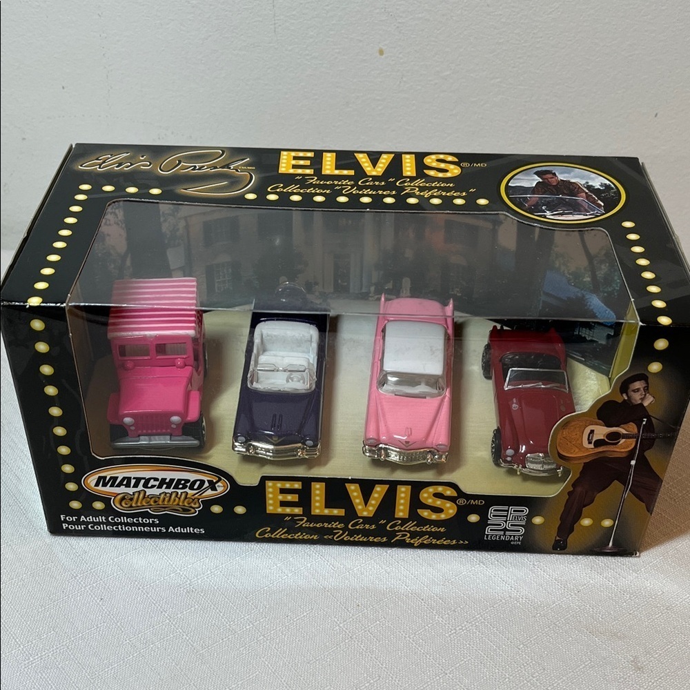 Matchbox Collectibles Elvis "Favorite Cars" Collection. Elvis Presley